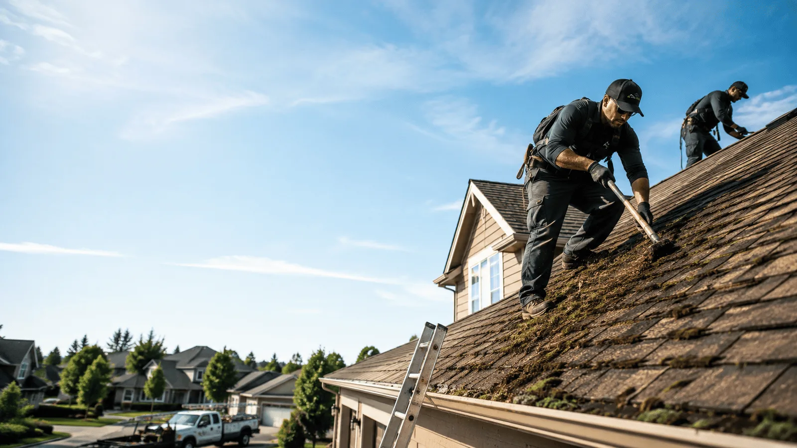 Roof Moss Removal in Anamoose, ND near me